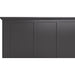 Modus Furniture Grace Three Panel Bed in Raven Black  PNRBL  Image 15