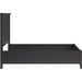 Modus Furniture Grace Three Panel Bed in Raven Black  PNRBL  Image 6