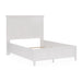Modus Grace Three Panel Bed in Snowfall White Image 7