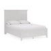 Modus Grace Three Panel Bed in Snowfall White Image 4