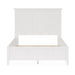 Modus Grace Three Panel Bed in Snowfall White Image 5