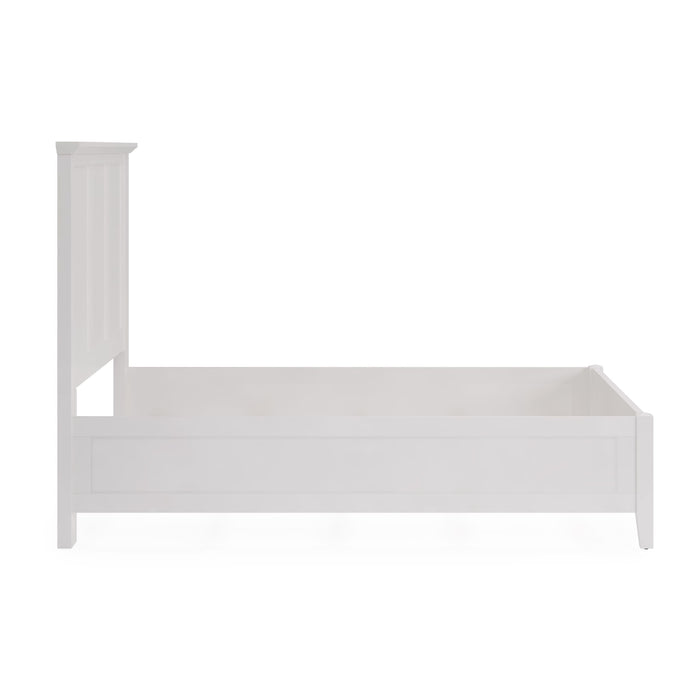 Modus Grace Three Panel Bed in Snowfall WhiteImage 6