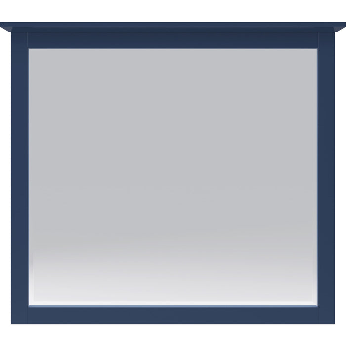 Modus Furniture Grace Wall or Dresser Mirror in Blueberry 655450413414 PNKX83 Image 1