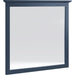 Modus Furniture Grace Wall or Dresser Mirror in Blueberry 655450413414 PNKX83 Image 2