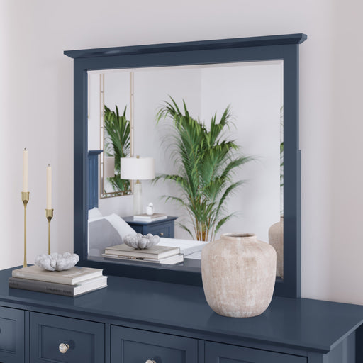 Modus Grace Wall or Dresser Mirror in BlueberryMain Image