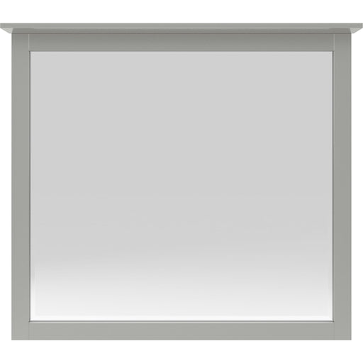 Modus Furniture Grace Wall or Dresser Mirror in Elephant Grey 655450413841 PNKG83 Image 1