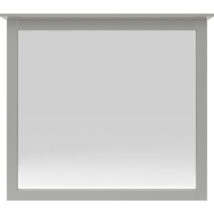 Modus Furniture Grace Wall or Dresser Mirror in Elephant Grey 655450413841 PNKG83 Image 1