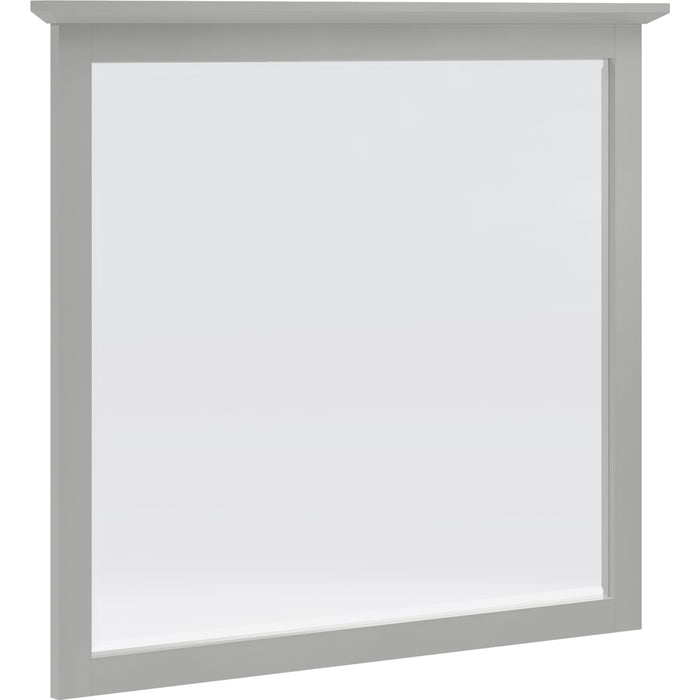 Modus Furniture Grace Wall or Dresser Mirror in Elephant Grey 655450413841 PNKG83 Image 2