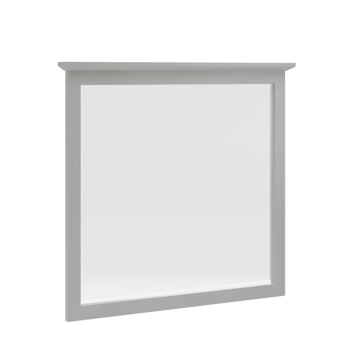 Modus Grace Wall or Dresser Mirror in Elephant GreyImage 2