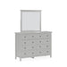 Modus Grace Wall or Dresser Mirror in Elephant Grey Image 7