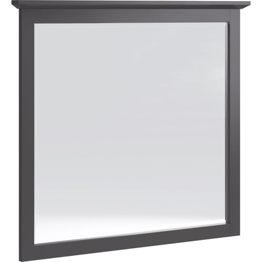 Modus Furniture Grace Wall or Dresser Mirror in Raven Black 655450408885 PNRB83 Image 1