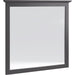Modus Furniture Grace Wall or Dresser Mirror in Raven Black 655450408885 PNRB83 Image 1