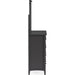 Modus Furniture Grace Wall or Dresser Mirror in Raven Black 655450408885 PNRB83 Image 7