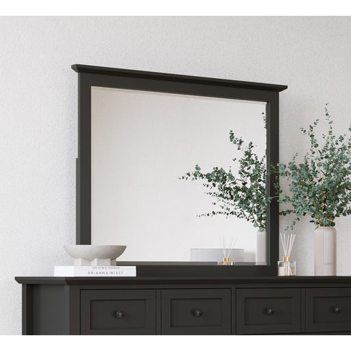 Modus Grace Wall or Dresser Mirror in Raven Black Main Image