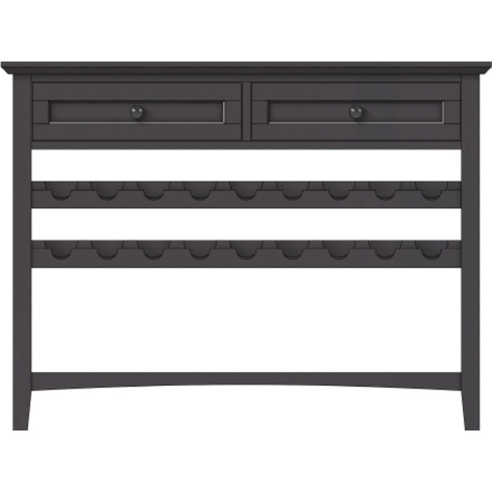Modus Furniture Grace Wine Server  Raven 655450519277 PNRB79 Main Image