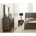 Modus Hadley Solid Wood Panel Bed in OnyxImage 2