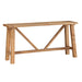 Modus Harby Reclaimed Wood Console Table in Rustic Tawny Image 2