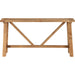 Modus Furniture Harby Reclaimed Wood Console Table in Rustic Tawny 655450170676 8W6823 Image 3