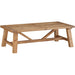 Modus Furniture Harby Reclaimed Wood Rectangular Coffee Table in Rustic Tawny 655450170690 8W6821 Image 2