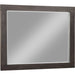 Modus Furniture Heath Beveled Glass Mirror in Basalt Grey 655450199646 3H5783 Image 1