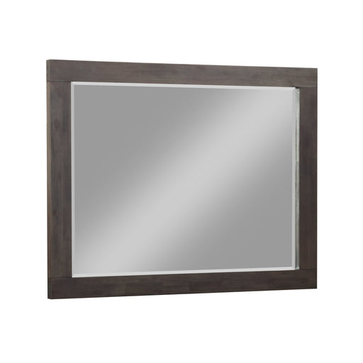 Modus Heath Beveled Glass Mirror in Basalt Grey Image 1