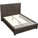 Modus Furniture Heath Two Drawer Wood Storage Bed in Basalt Grey  3H57D  Image 4