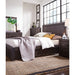 Modus Furniture Heath Two Drawer Wood Storage Bed in Basalt Grey  3H57D  Image 5