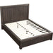 Modus Furniture Heath Wood Platform Bed in Basalt Grey  3H57F  Image 3
