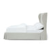 Modus Hera Upholstered Skirted Panel Bed in Oatmeal Image 5