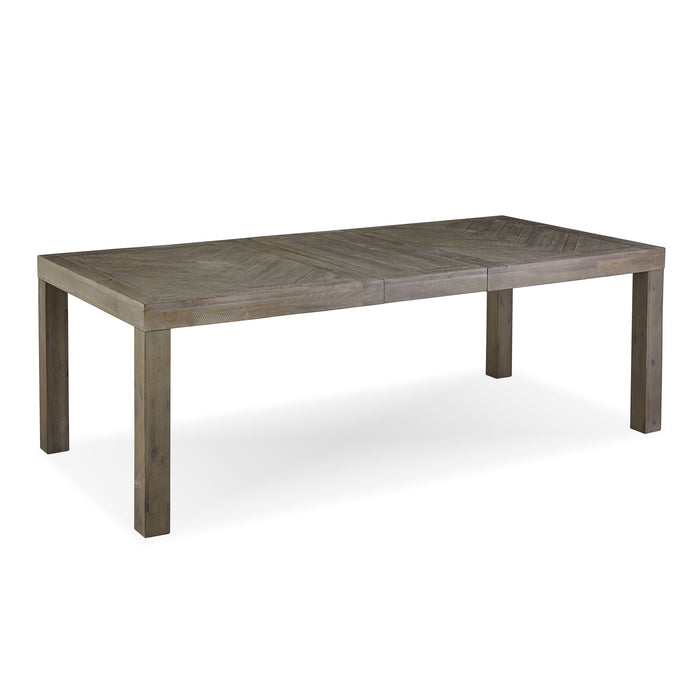 Modus Herringbone Extension Table in Rustic LatteImage 10