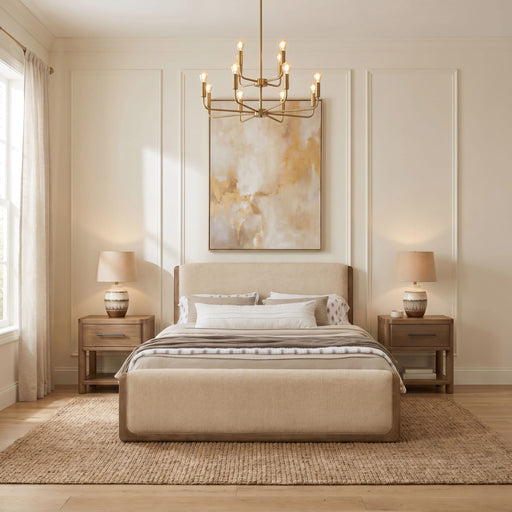 Modus Furniture Hollis 1 Drw NS wCM  Cbn Glw 655450496899 WC2D81 Image 2