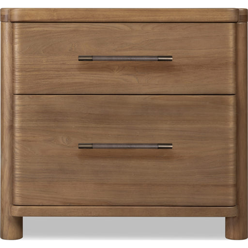 Modus Furniture Hollis 2 Drw NS wCM  Cbn Glw 655450496905 WC2D81B Image 1