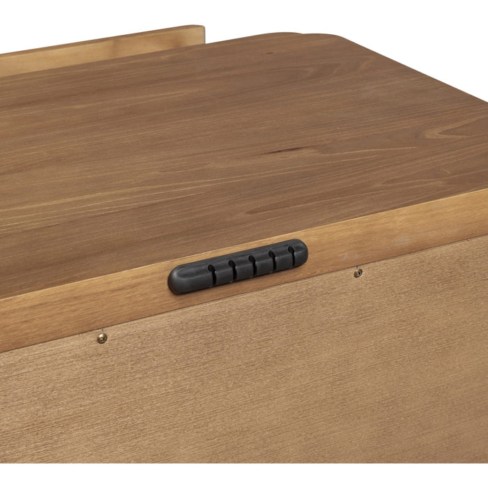 Modus Furniture Hollis 2 Drw NS wCM  Cbn Glw 655450496905 WC2D81B Image 3