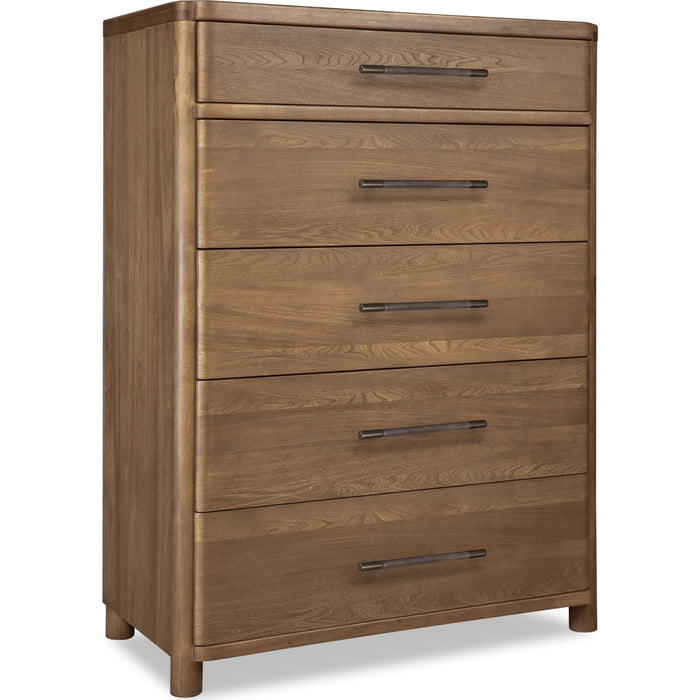 Modus Furniture Hollis 5 Drw Chest  Cabin Glw 655450496936 WC2D84 Image 1