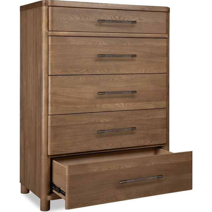 Modus Furniture Hollis 5 Drw Chest  Cabin Glw 655450496936 WC2D84 Image 2