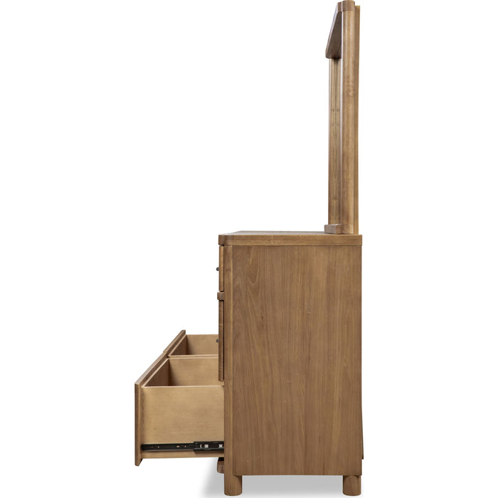 Modus Furniture Hollis 8 Drw Dresser  Cbn Glw 655450496912 WC2D82 Image 1