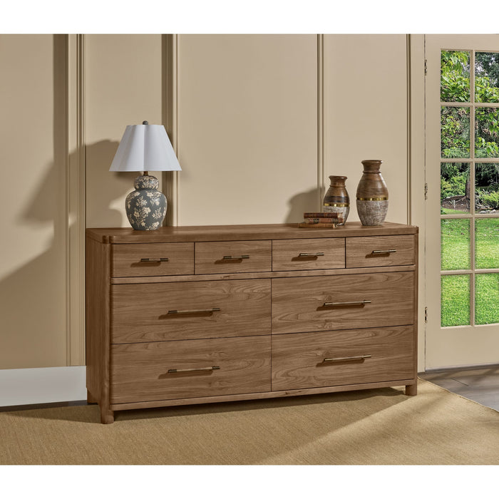 Modus Furniture Hollis 8 Drw Dresser  Cbn Glw 655450496912 WC2D82 Main Image