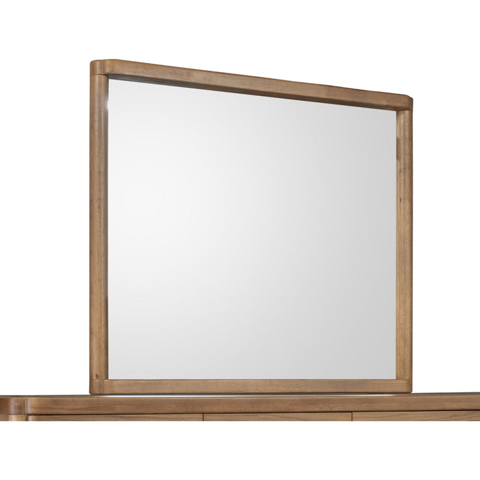 Modus Furniture Hollis Drs Mirror  Cabin Glow 655450496929 WC2D83 Image 1
