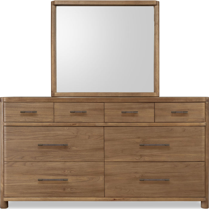 Modus Furniture Hollis Drs Mirror  Cabin Glow 655450496929 WC2D83 Image 4