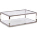 Modus Furniture Jasper Coffee Table in AcrylicWhite GlassPSS 655450307249 8YW421 Image 3