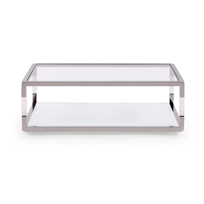 Modus Jasper Coffee Table in Acrylic/White Glass/PSSImage 4