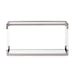 Modus Jasper Console Table in Acrylic/White Glass/PSS Image 4