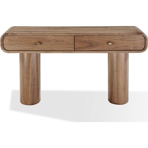 Modus Furniture Juba Walnut Console Table in Mongoose 655450482984 UWYT23 Image 1
