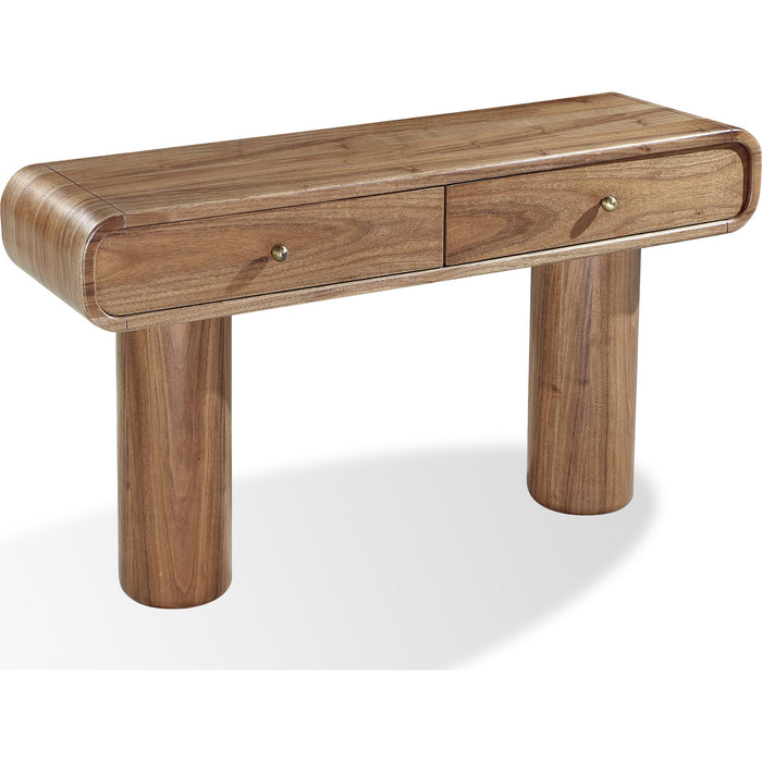 Modus Furniture Juba Walnut Console Table in Mongoose 655450482984 UWYT23 Image 2