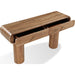 Modus Furniture Juba Walnut Console Table in Mongoose 655450482984 UWYT23 Image 3