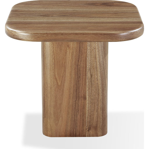 Modus Furniture Juba Walnut End Table in Mongoose 655450483011 UWYT22 Image 2