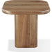 Modus Furniture Juba Walnut End Table in Mongoose 655450483011 UWYT22 Image 2