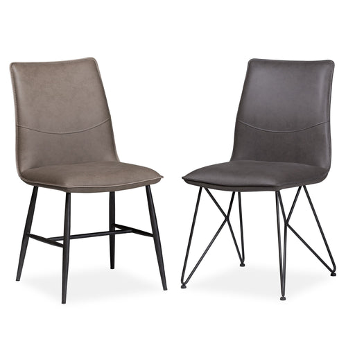 Modus Kara Scoop-style Modern Dining Chair in LatteImage 1
