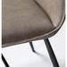 Modus Kara Scoop-style Modern Dining Chair in LatteImage 2