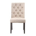 Modus Kathryn Upholstered Parsons Dining Chair in ToastImage 1